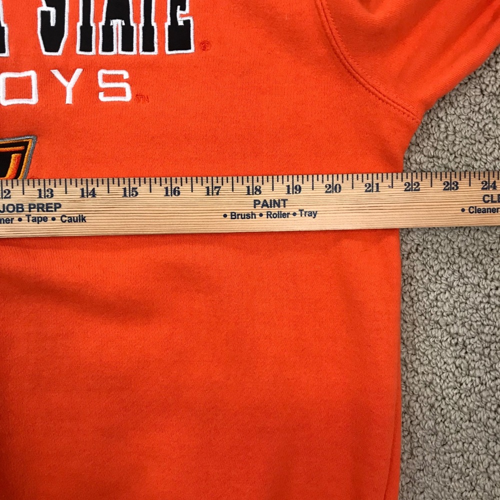 Colosseum Oklahoma State Cowboys Mens Orange Crewneck Sweatshirt OSU Size M - Picture 6 of 8